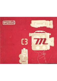Eumig C 3 M manual. Camera Instructions.